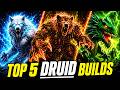 TOP 5 BEST DRUID BUILDS IN 0.5! Path of Exile 2 Druid Build 0.5 (NEW META)