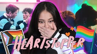 Queer Latina reacts to **Heartstopper** (Season 1 - EP 1-4) | First Time Watching Reaction