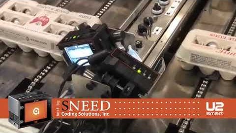 U2 Smart on Egg Cartons