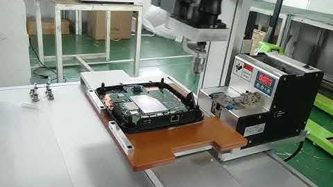 [BBA] Auto Industrial Screwdriver Machine with Robot Arm for PCB Tiny Screw Locking#shorts