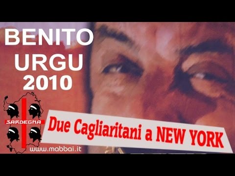 "Benito Urgu" agosto 2010 "Due Cagliaritani a New York"