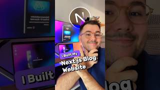 I built my Next.js blog website in a couple of hours! #nextjs #jsnation #react #coding #webdeveloper