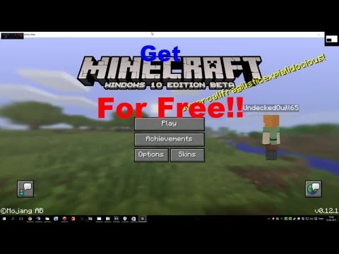 minecraft pc download windows 10