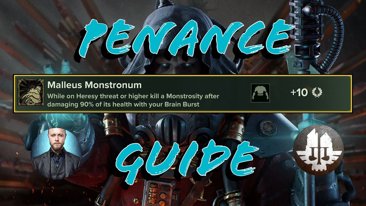 Darktide - Psyker Malleus Monstronum Penance Guide - YouTube