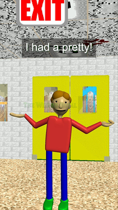 Are you sure? #ytshorts #meme #baldisbasics #baldi