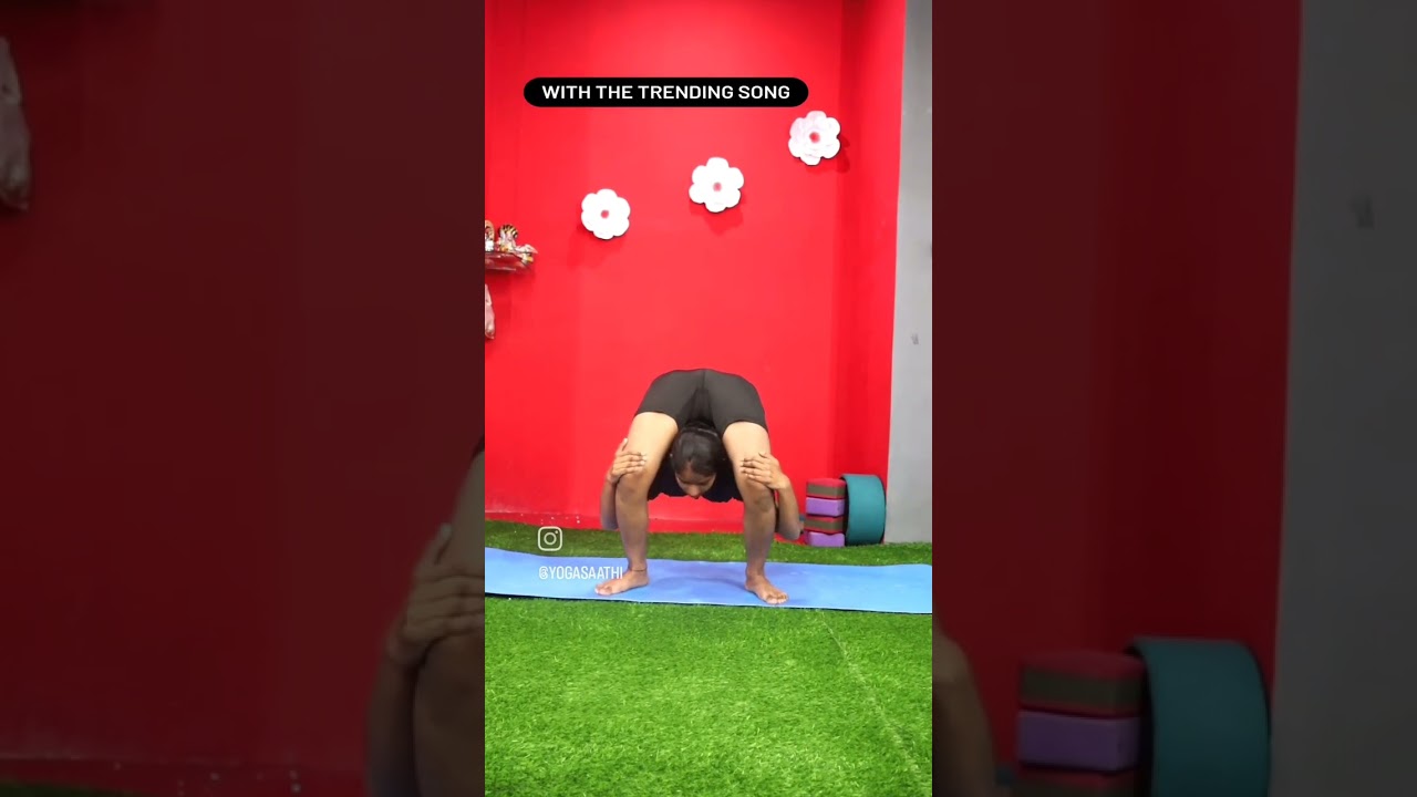 Chakrasana Variation/Advanced Asana/Urabhrasana/Advanced Backbending Asana/ Yoga Saathi Video.