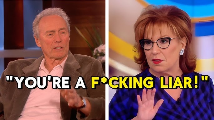 Clint Eastwood Kicked Off The View After Heated Argument With Joy Behar -  YouTube