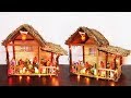 How to Make Christmas Crib | Nativity Scene | Simple and Easy Crib Making |DIY|