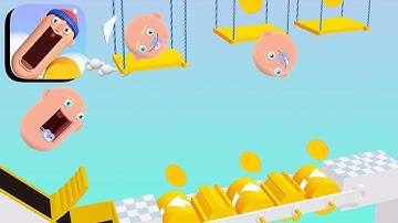 Hopping Heads ​- All Levels Gameplay Android,ios (Levels 88-89)