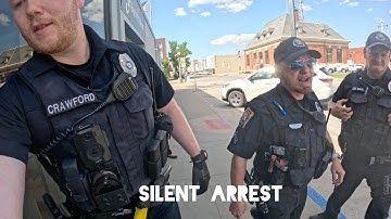 Arrested Recording on Sidewalk Silent Audit