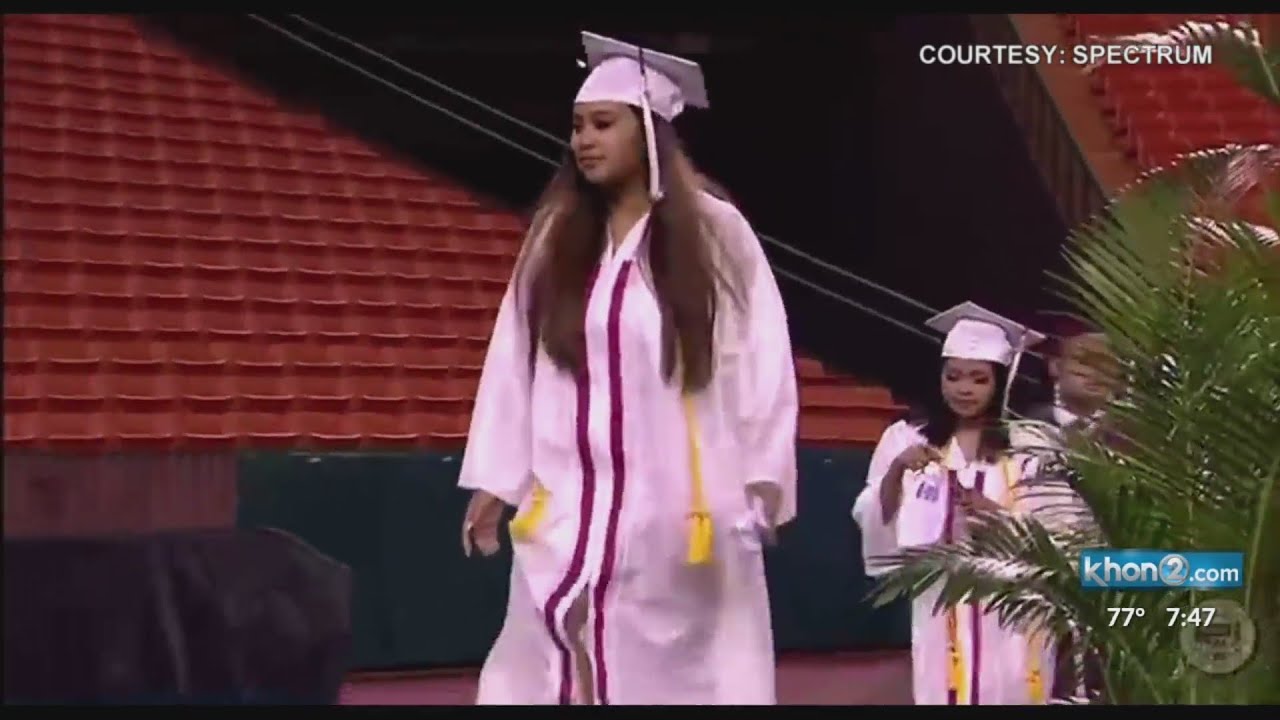 Farrington High School student graduates with college degree YouTube