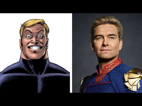 'The Boys' 20 Biggest Differences from the Comics