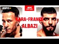 UFC FIGHT NIGHT: KARA-FRANCE VS ALBAZI FULL CARD PREDICTIONS | BREAKDOWN #201