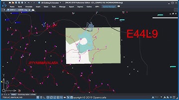 Assign CRS and show Background Map (ZWCAD) (SR)