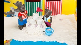 Petit Ours Brun à la plage - Le stop-motion