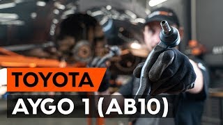 Tuto changement Rotule de barre de connexion TOYOTA AYGO : video manuel