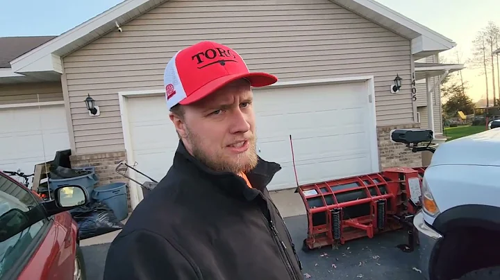 Our Used Snowplow Installed. I Have Regrets...