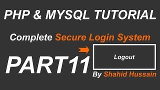 PHP & MYSQL | Complete Secure Login System | LogOut | Part 11 Net Worth