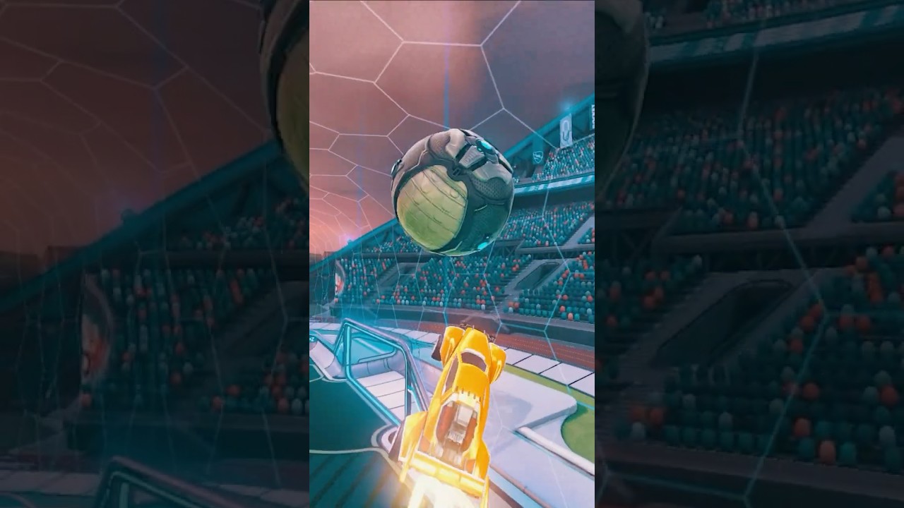 Practicing Flip Reset Shot in Rocket League!