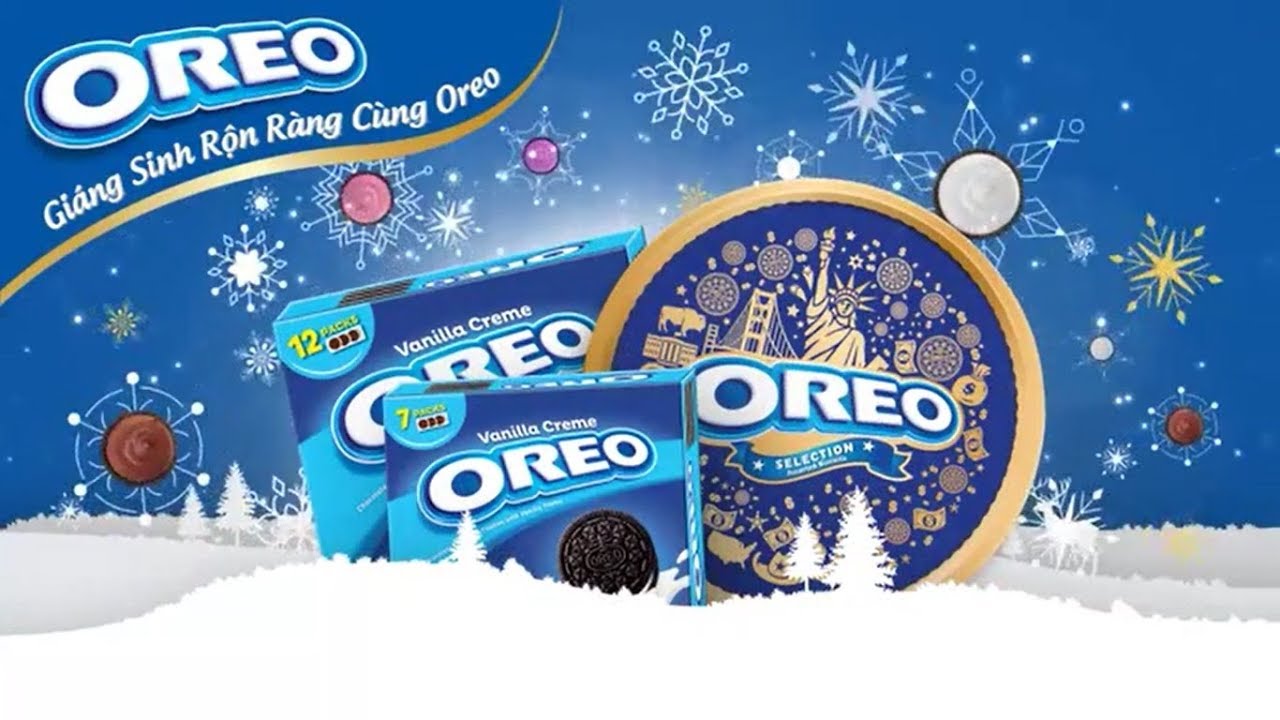 Oreo Renceng Bộ sản phẩm Bánh Oreo - Giáng sinh rộn ràng cùng Oreo - YouTube