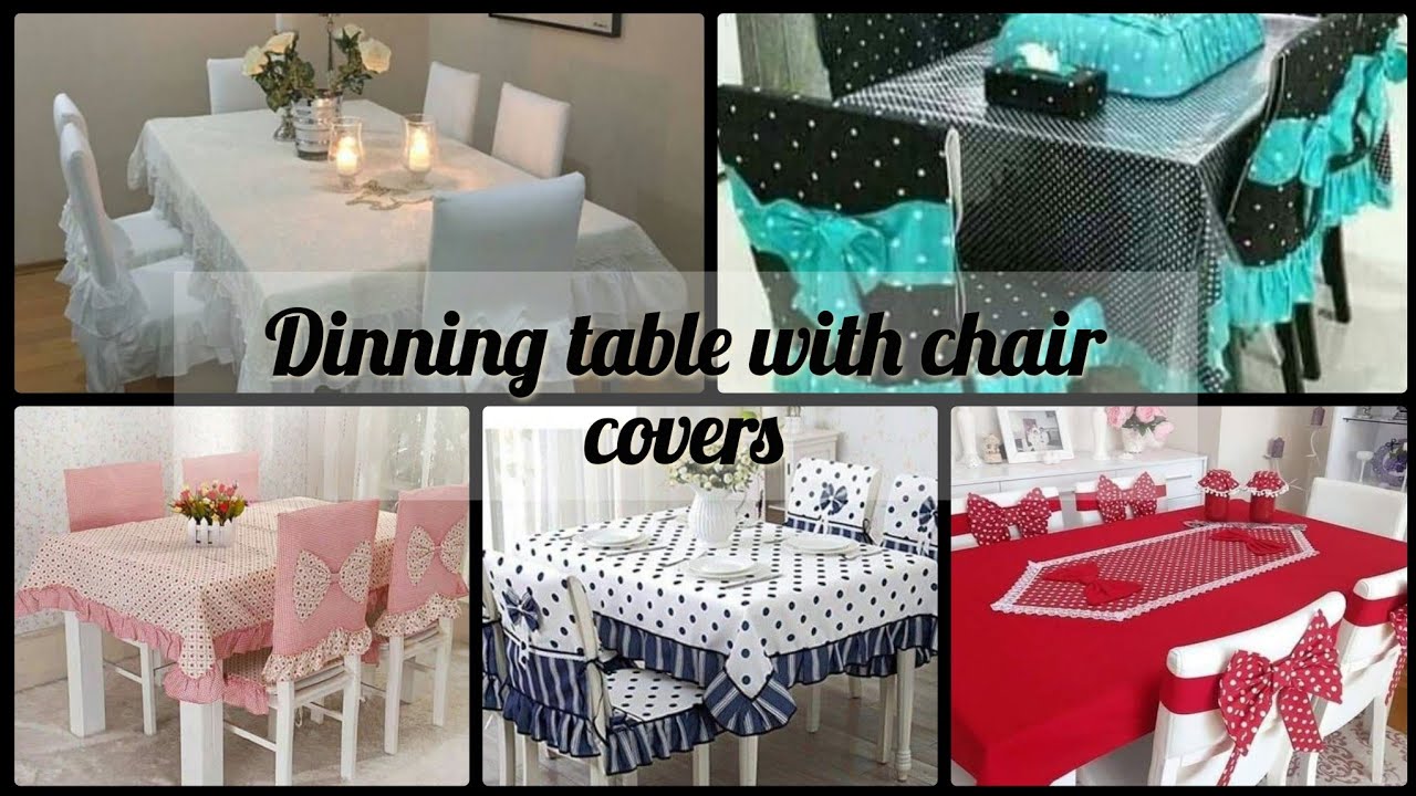Dining table and chair cover ideas Chair covers Beautiful chair
