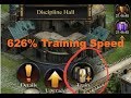 Clash Of Kings : 626% Training Speed - Training Supreme & Elite Troops faster
