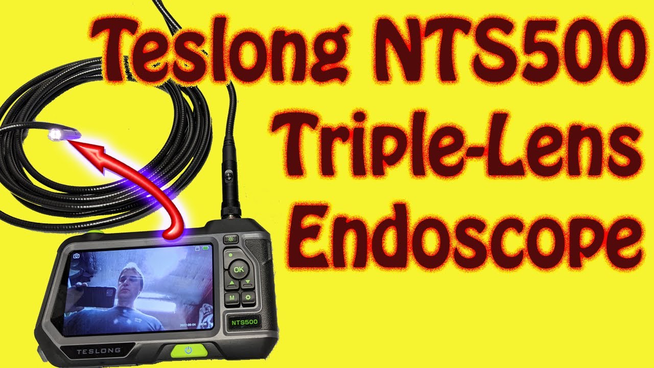 Teslong NTS500 Dual-Lens Inspection Camera with 5