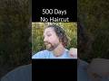 500 يوم بدون قص الشعر نمو الشعر بتقنية التصوير الزمني شعر