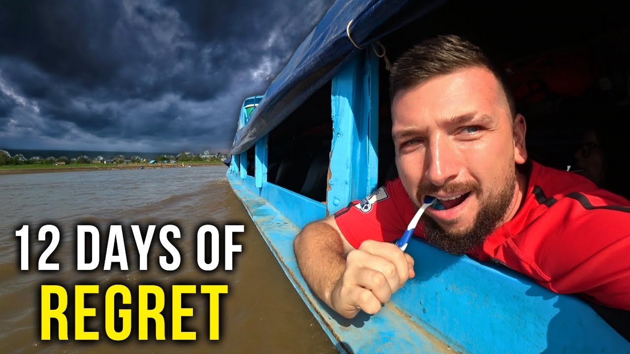 We Travelled the ENTIRE Amazon River (terrible idea)