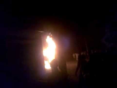 انفجار وحريق محول كهرباء بقرية بيشة قايد مركز الزقازيق شرقية