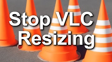 How To Stop VLC Player From Resizing  #vlcmediaplayer #tips #tipsandtricks #windows11