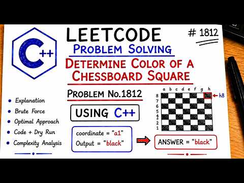 1812. Determine Color of a Chessboard Square