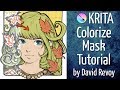 Tutorial: Coloring with "Colorize-mask" in Krita