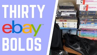30 EBAY BOLOS In 10 Minutes!!! | What Sold On Ebay January 2022