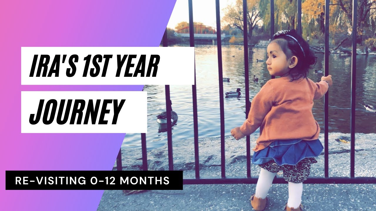 Iras 12 months Journey  Baby Girls 1st year Journey  Pandemic baby birthday  Iras Journey