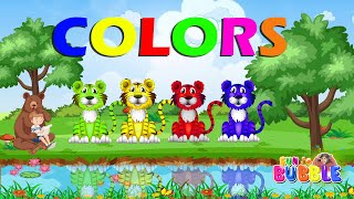 Learn Rainbow Colors Colors For Kids Fun Bubble