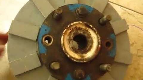 AXIAL FLUX WIND TURBINE ST VINCENT BUILD PT 1