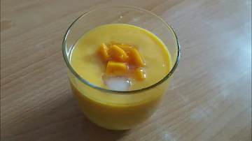 Mango milkshake|milkshake|mango snacks |summer mango snacks|Cooking crafts by Eva