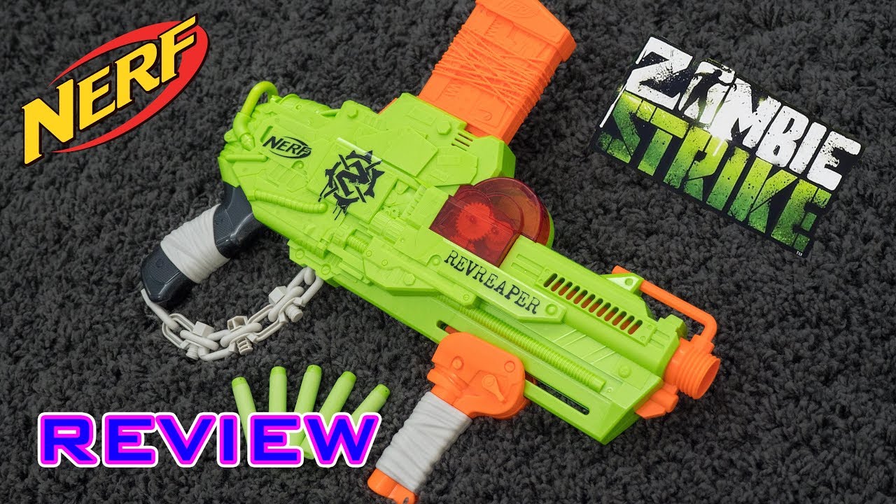 nerf zombie strike revreaper blaster