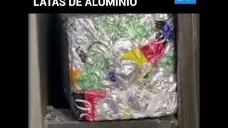 ¿Alguna vez te has preguntado cómo es el proceso para reciclar las latas de aluminio?