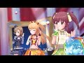 「デレステ」エンジェル ドリーム (Game ver.) 標準メンバー 多田李衣菜、城ヶ崎莉嘉、緒方智絵里 SSR