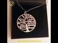 Collier Prenom Arbre De Vie