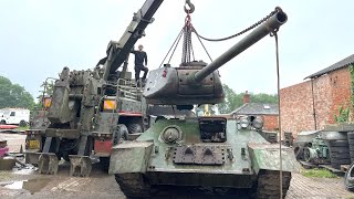 : T-34/85 Restoration (Pt. 1) WE HAVE LIFT OFF!