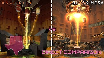 Half-Life vs Black Mesa Direct Comparison (Original Video by Nick930)