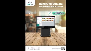odooERP.ae POS system for restaurants and cafes #possystems