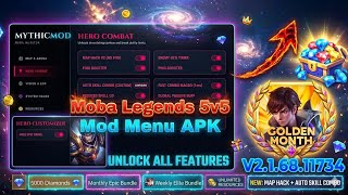 Moba Legend 5V5 Latest Version Mod Apk Unlimited Coins and diamond 2026 Working Mod Menu #moba  screenshot 4
