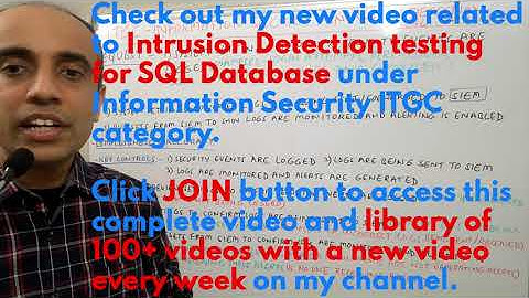 IT with Varun Vohra - ITGC - Information Security - Intrusion Detection - SQL Database (Promo)