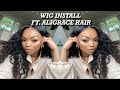 How I apply my wigs ft. AliGrace Hair | NAOMI NYARA