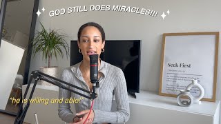 FAITH TALKS ✨ | GOD STILL DOES MIRACLES!