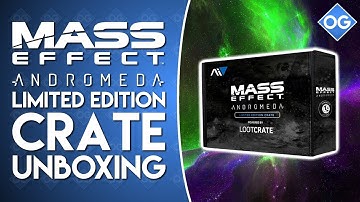 Mass Effect Andromeda | Limited Edition Crate Unboxing